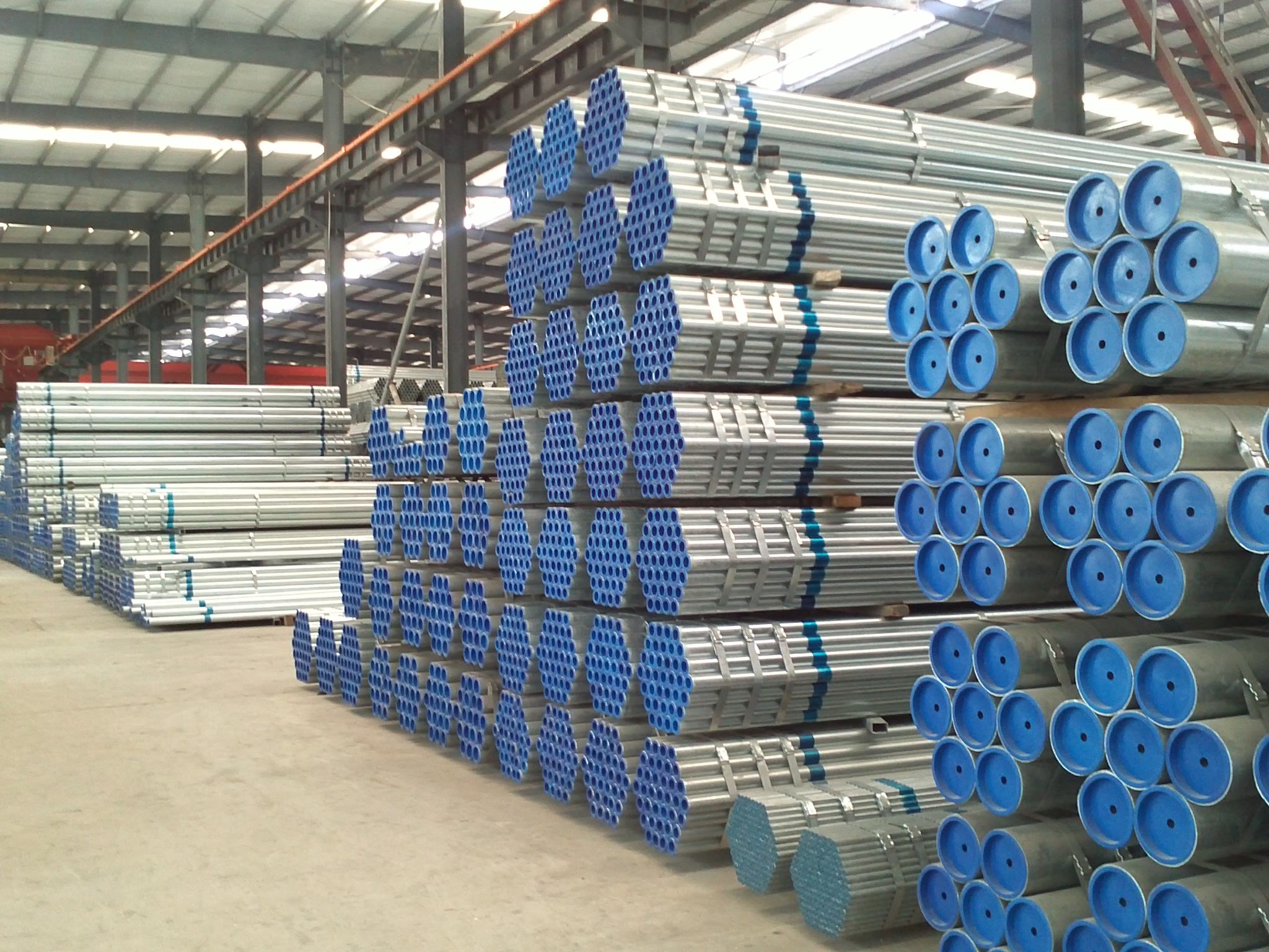 1 1/2 inch GALVANIZED STEEL PIPE